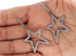 Pave Diamond Star Dangle -Sparkly Star-Celestial Earrings, (DER-1042)